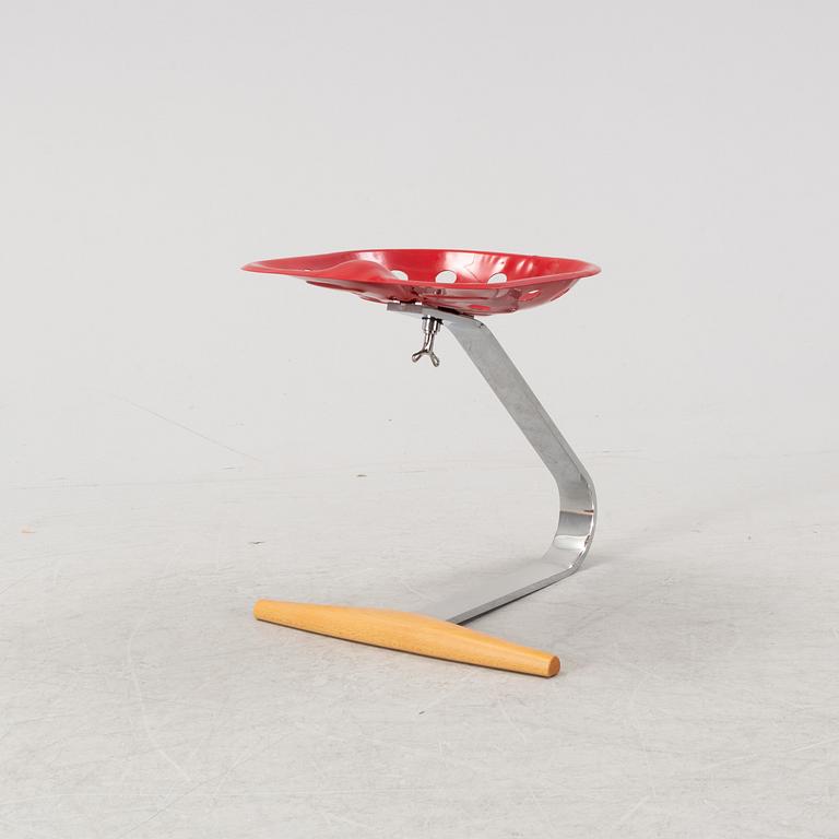 Achille Castiglioni & Pier Giacomo Castiglioni, a '220 Mezzadro' stool, Zanotta, Italy.