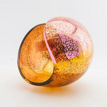 Lena Bergström, skål "Planet sun" lKosta Boda lim.ed.