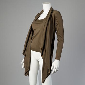 Skirt and two tops by Ralph Lauren.