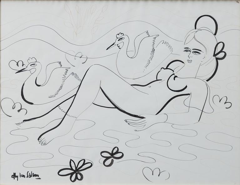 Aly Ben Salem, Liggande modell.