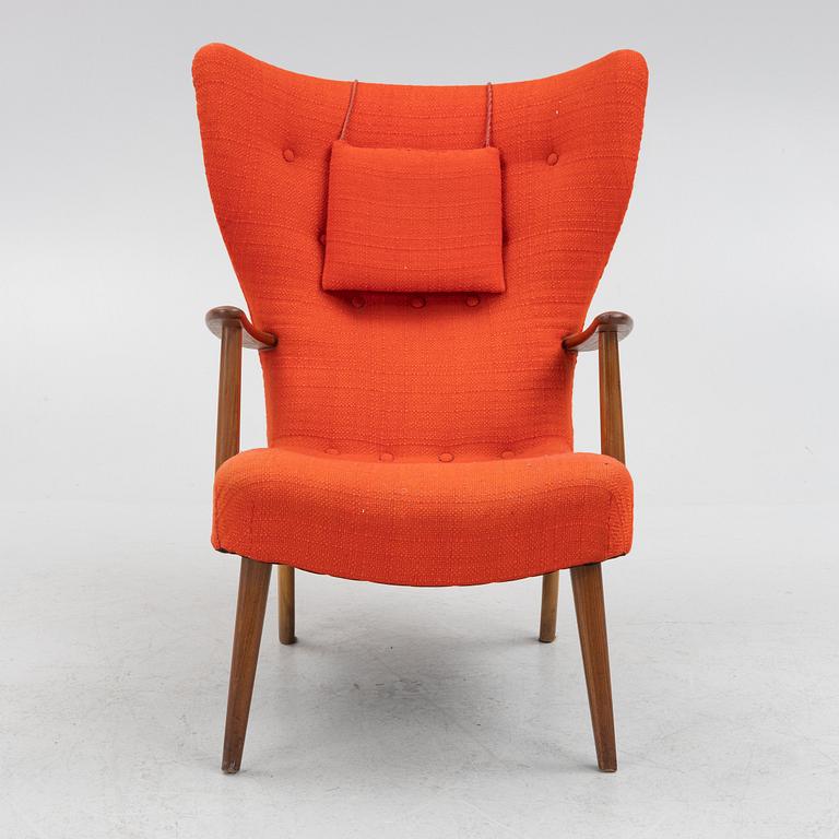 Armchair, Denmark, mid-20th century.