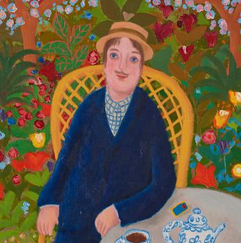 Lennart Jirlow, I trädgården.