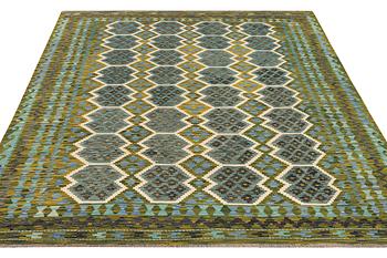 Matta, Afghansk Kelim, ca 297 x 259 cm.