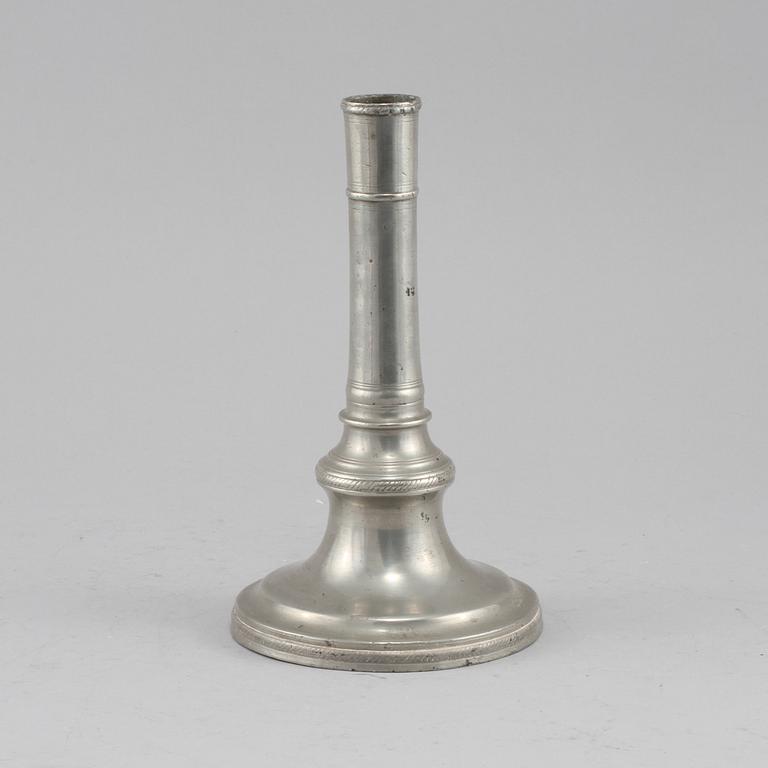 LJUSSTAKE, tenn, Martin Gustaf Moberg, Jönköping, 1795.