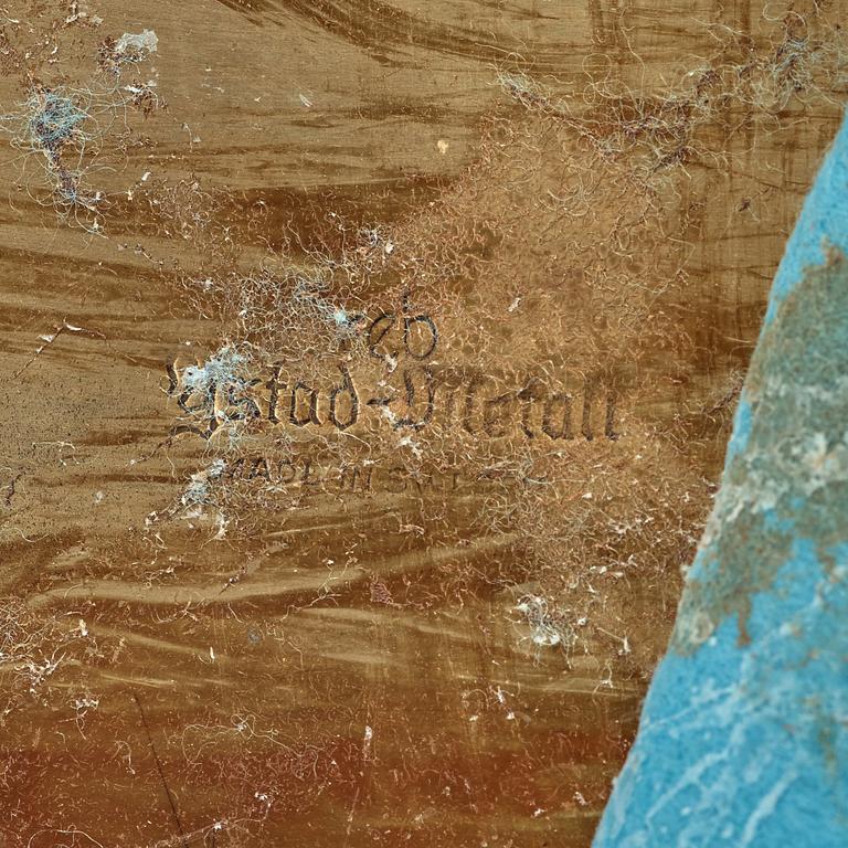 Carl-Einar Borgström, bokstöd, ett par, Ystad metall, Swedish Grace.
