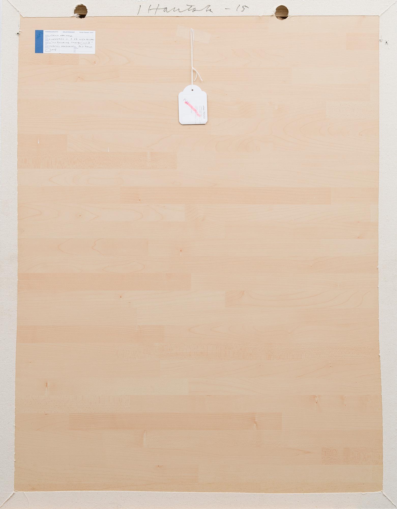 JORMA HAUTALA, "MY FAVOURITE THINGS (JC) IV".