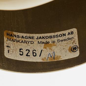 Hans-Agne Jakobsson, taklampa, "T526", Hans-Agne Jakobsson AB, Markaryd, 1900-tales andra hälft.