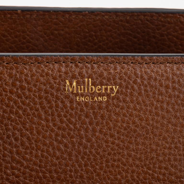 Mulberry, A cognac leather bag, "Small zipped Bayswater".