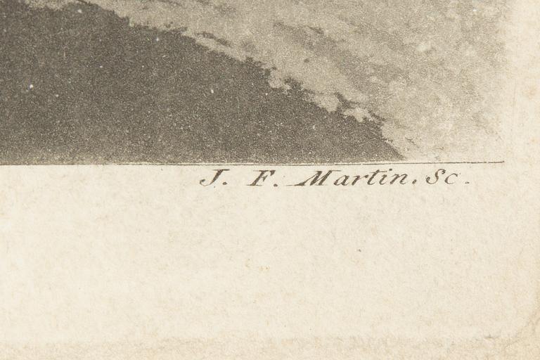 Johan Fredrik Martin,  "Utsigt af Stockholm från Stadens södra sida & "Vue de Stockholm pris de Castelholmen du côté...".