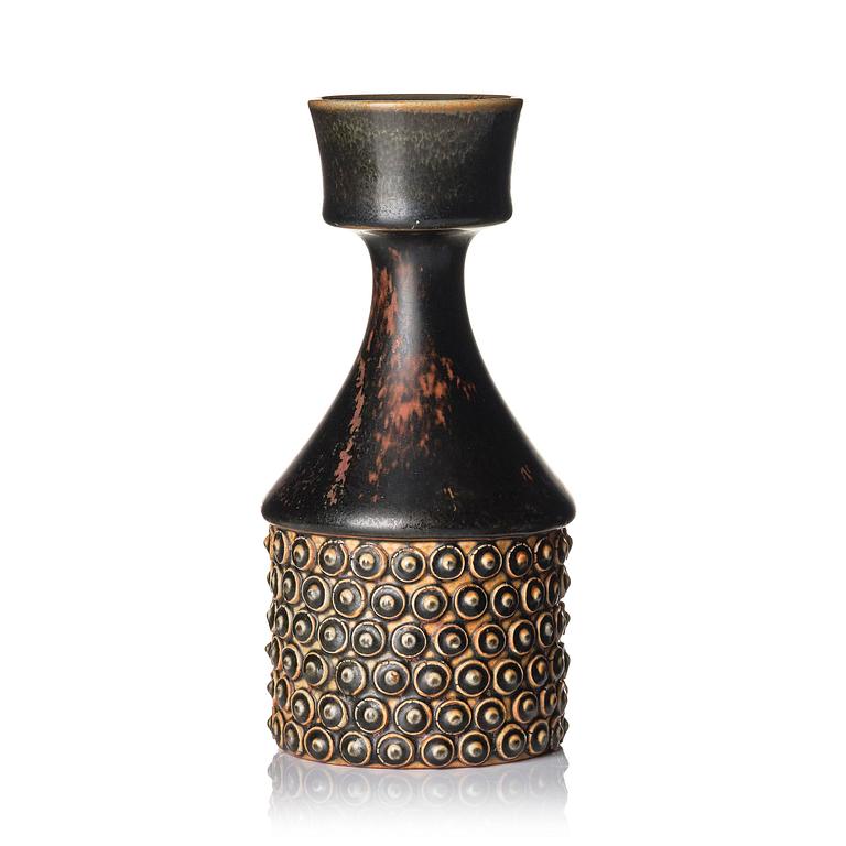 Stig Lindberg, a stoneware vase, Gustavsberg Studio 1967.