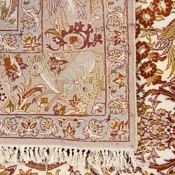 MATTA, Isfahan, old, part silk, ca 165x110 cm.