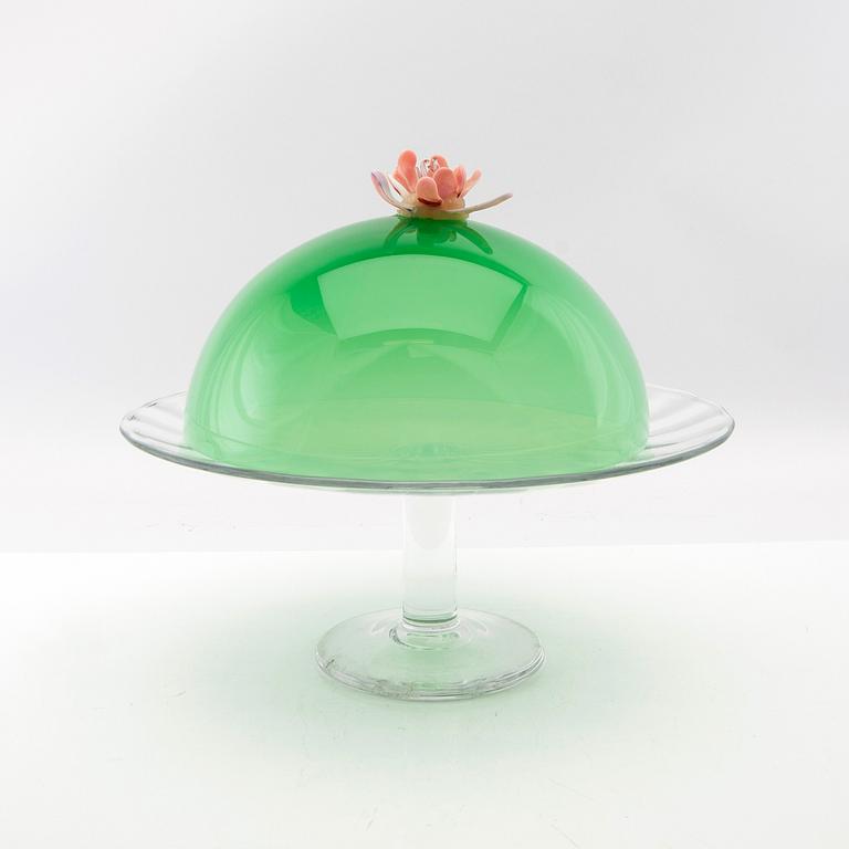 Berit Johansson, cake stand with lid signed Vadstena.