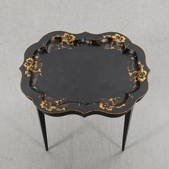 Brick table, Rococo style, 19th century.