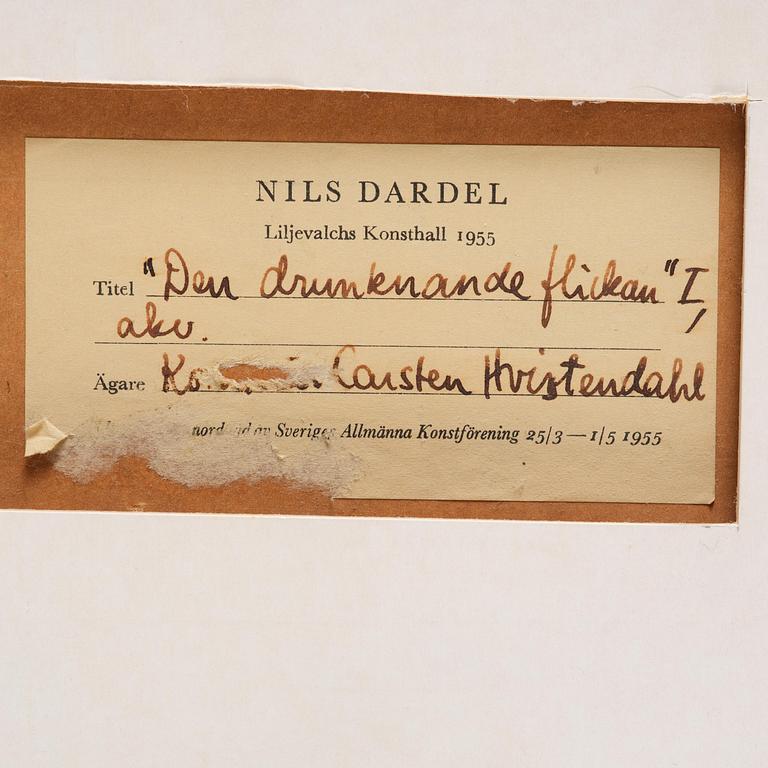 Nils von Dardel, ”Den drunknade flickan I".