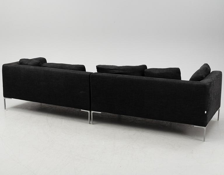 Antonio Citterio, a 'Charles' sofa, B&B Italia, 21st century.