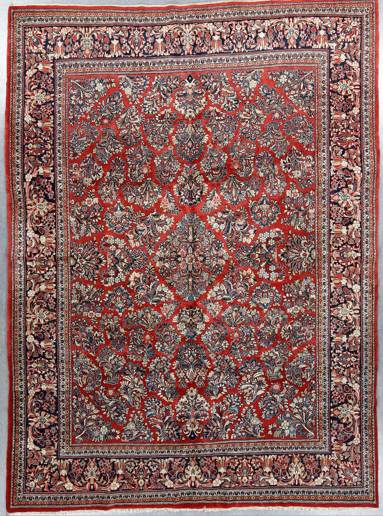 MATTA, semiantik Sarouk, ca 368x277 cm.