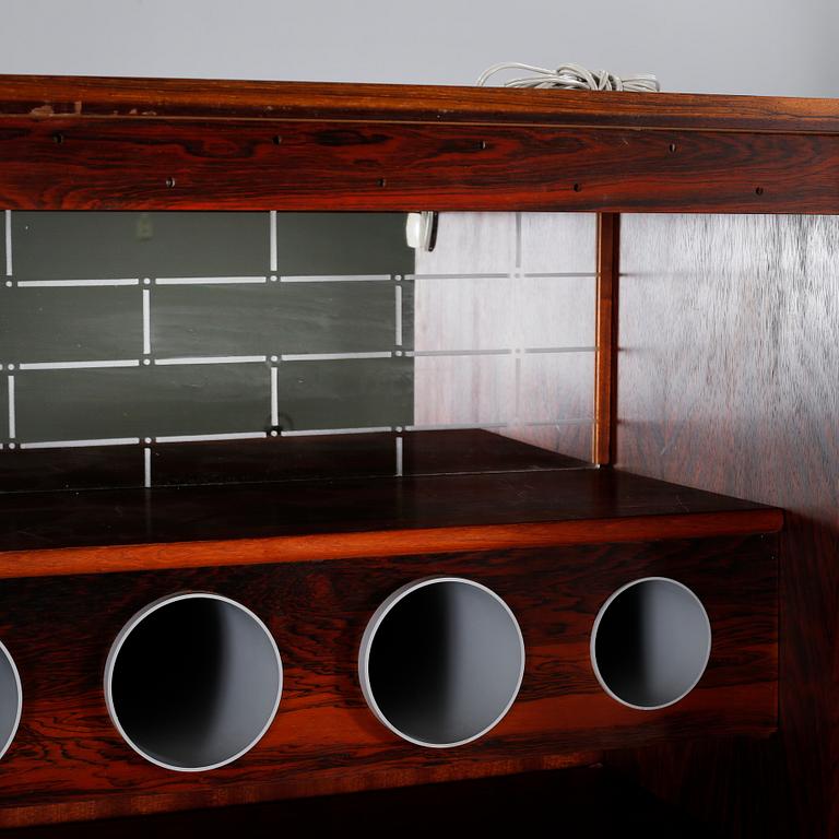 A 1960s drinks cabinet by Axel Christensen, Odder Möbelfabrik, Denmark.