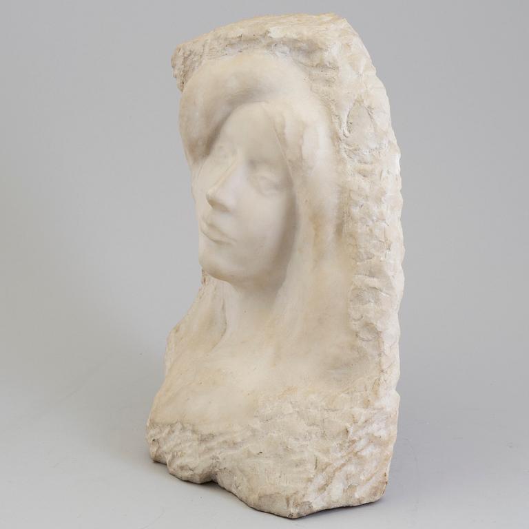 AUGUSTE RODIN, efter, skulptur, stenmassa, signerad.