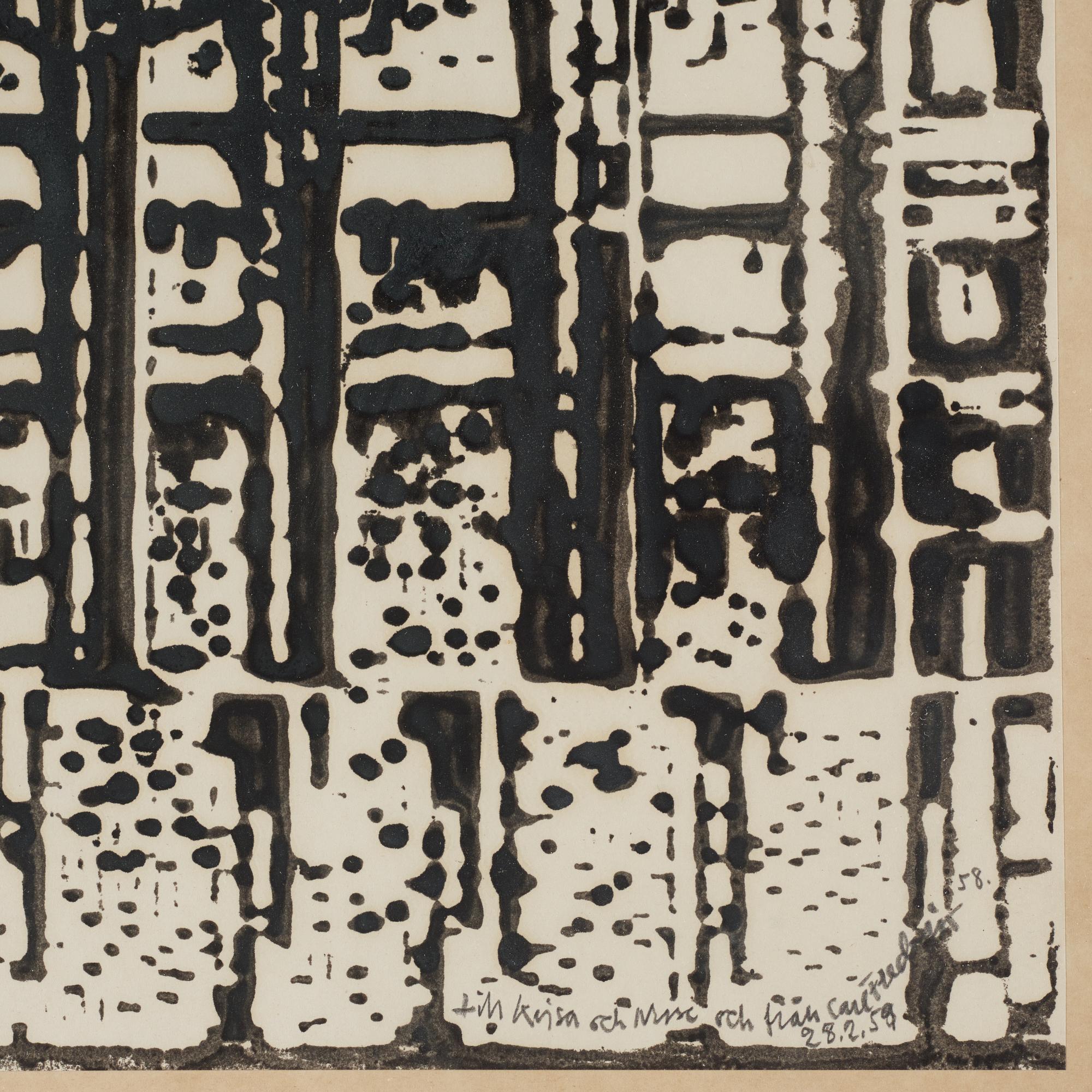 Carl Fredrik Reuterswärd, Untitled.