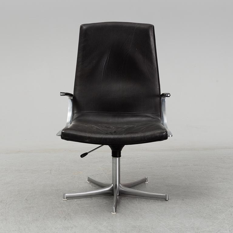 Bernd Munzebrock, desk chair, Brayton International, Walter Knoll, Germany, 1970's.