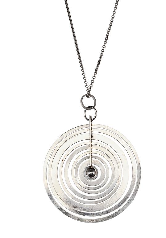 Tapio Wirkkala, A PENDANT " SILVER MOON".