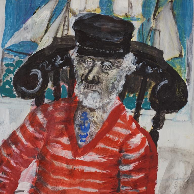 Olle Olsson-Hagalund, Sailor.