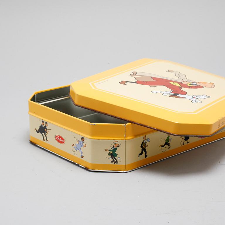 14 Tin-Tin biscuit tins, late 20th/21th century.