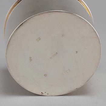 SIGURD PERSSON, a sterling silver sugar bowl, Stockholm 1955.