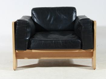 FÅTÖLJ, "Bastiano Lounge chair", Tobia Scarpa. Licenstillverkad av Haimi, Finland 1970-tal.