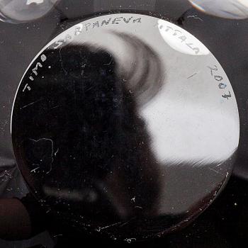 TIMO SARPANEVA, LASIVEISTOS, "Claritas", signeerattu Timo Sarpaneva Iittala 2007.