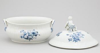TERRIN, porslin, Royal Copenhagen, Danmark, 1700/1800-tal.