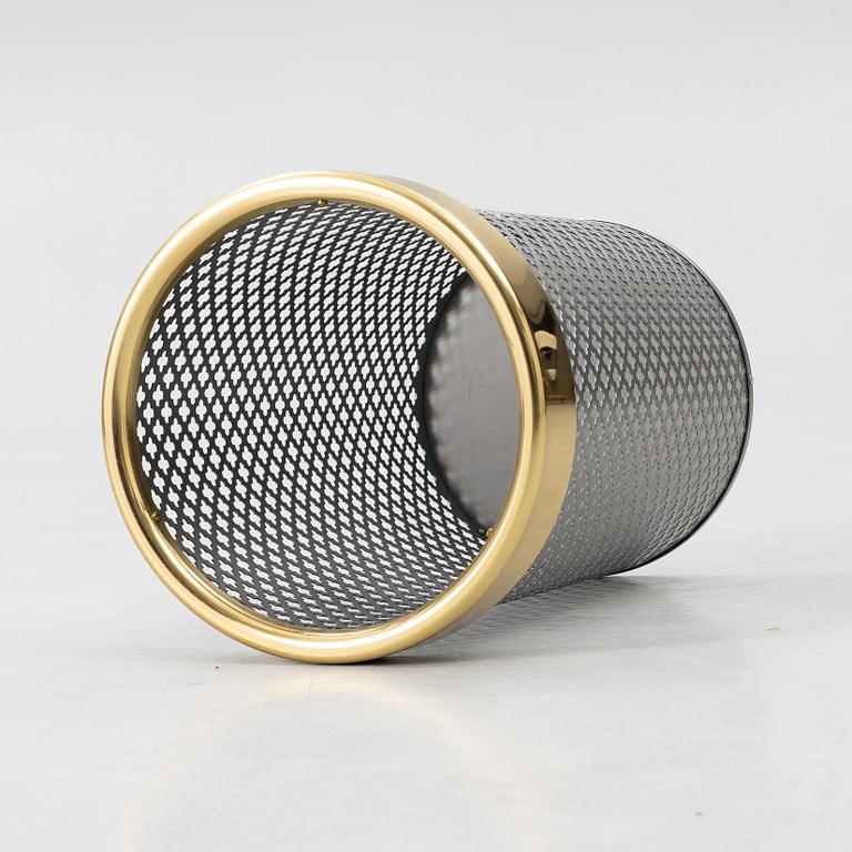 Josef Frank, a model H2562 wastepaper basket, Svenskt Tenn.