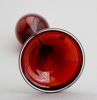 NILS LANDBERG, tulpanglas, Orrefors, signerad.