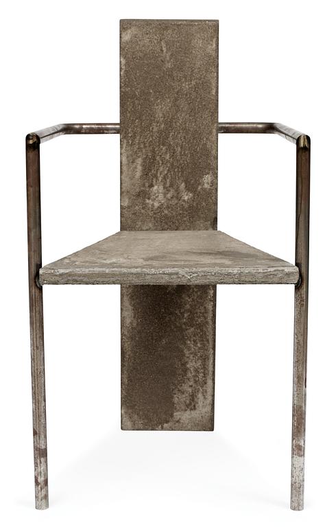 JONAS BOHLIN, karmstol, "Concrete", Källemo, cirka 1981.
