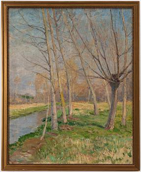Carl Trägårdh, Spring landscape.