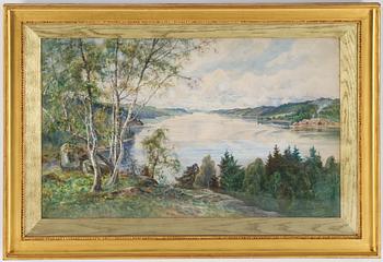 Anna Gardell-Ericson, watercolour, signed.