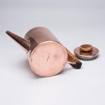 KAHVIKANNU, kuparia, Maija Heikinheimo, Artek, 1960-luku.