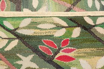 Barbro Nilsson, a textile, "Grön kvist", tapestry weave, ca 210-212 x 59-60,5 cm, signed AB MMF BN.