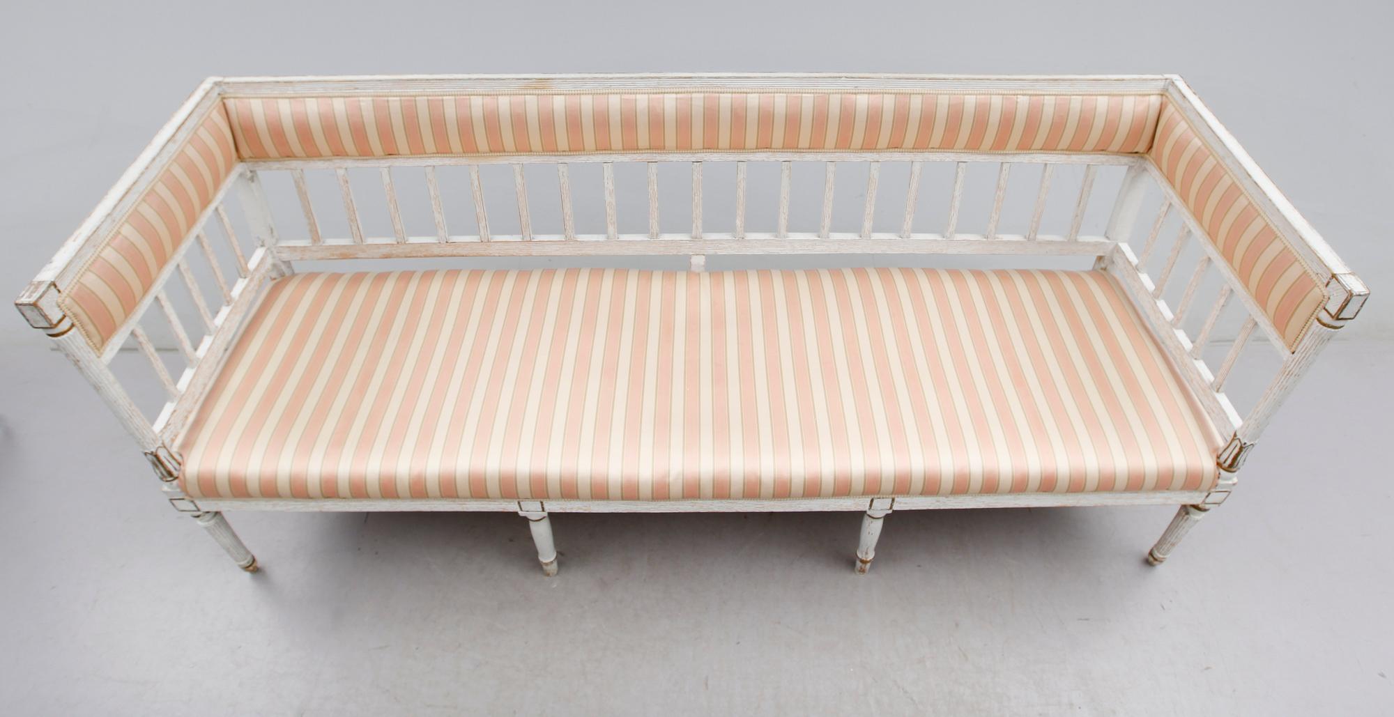SOFFA, gustaviansk, 1700-talets slut.
