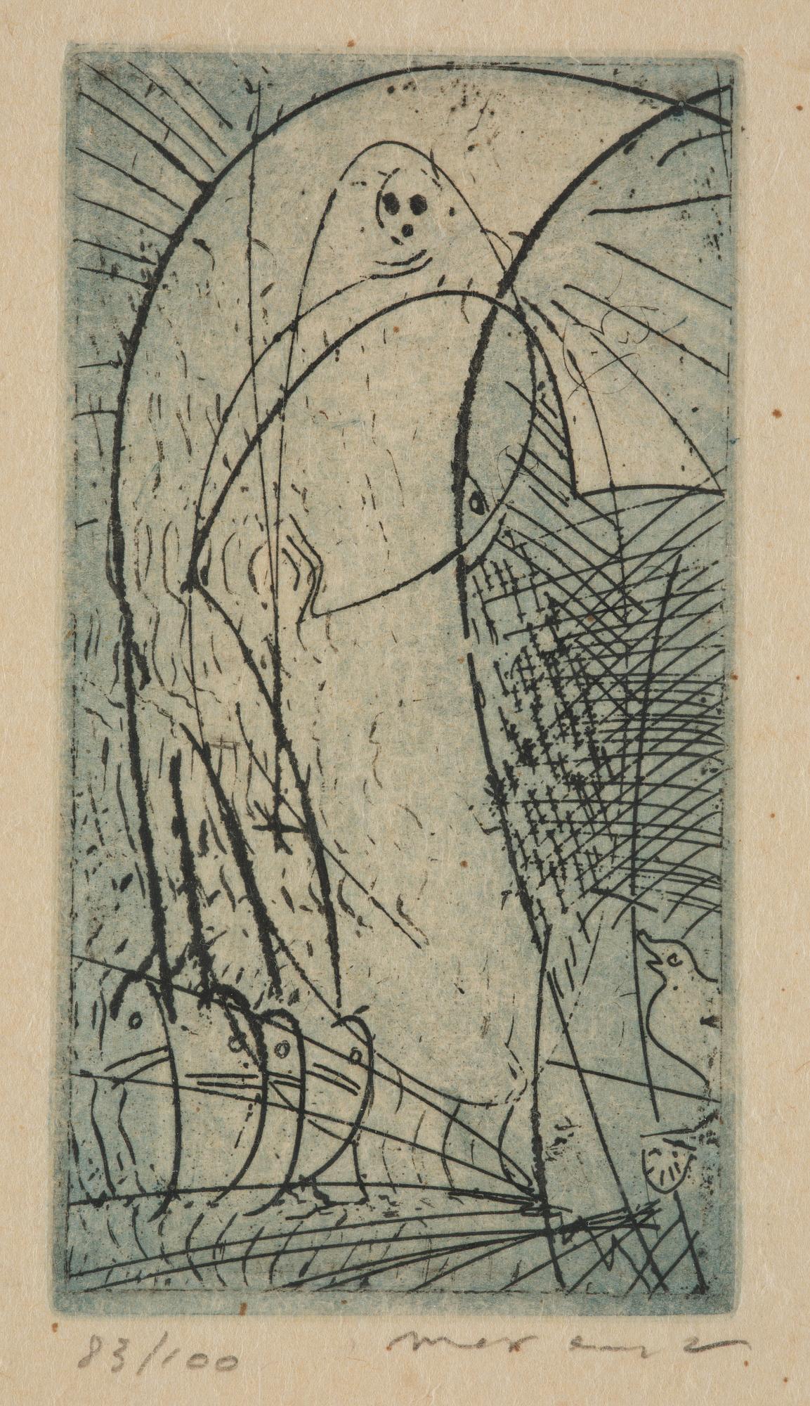 Max Ernst, "Oiseau vierge".