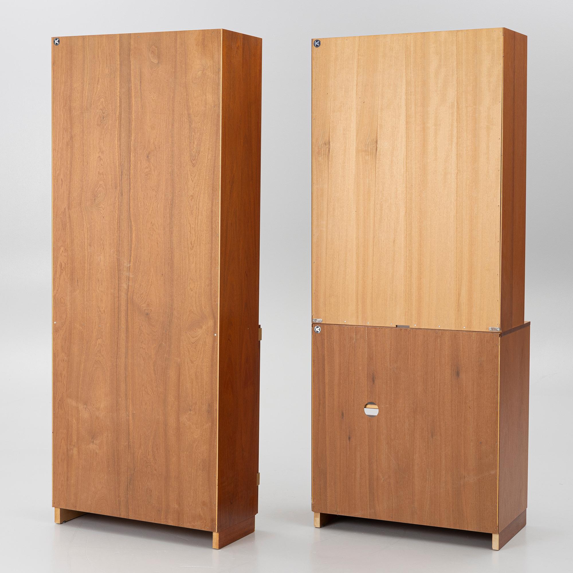 Göran Malmvall, two bookcases, 'KA72', Karl Andersson & Söner, Husqvarna.