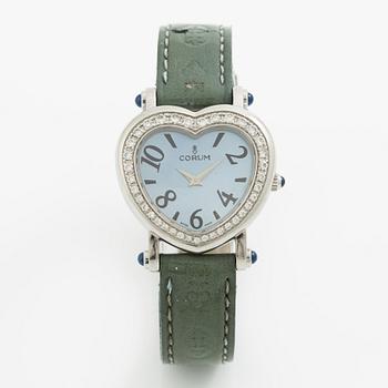 Corum, "Heart Beat", "MOP dial", armbandsur, 30 mm.