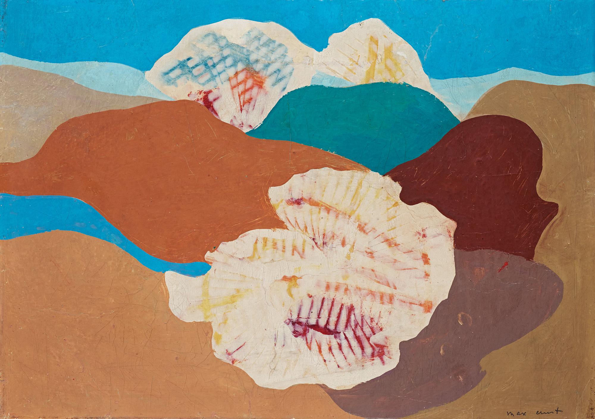 Max Ernst, "Poésie des Fleurs" (Fleurs coquillages).