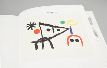 A Joan Miró book with twelve litographs in color, Volume I, Maeght, Paris, 1972.
