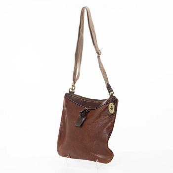 Mulberry, a messenger bag.