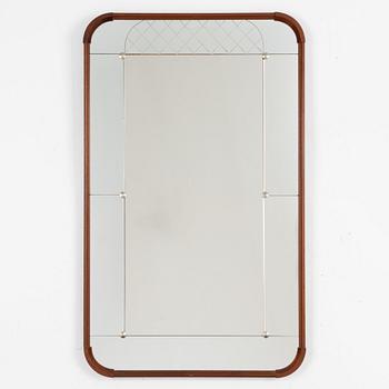A mirror and small dresser/dressing table, Glas&Trä, Sweden, 1950's/60's.