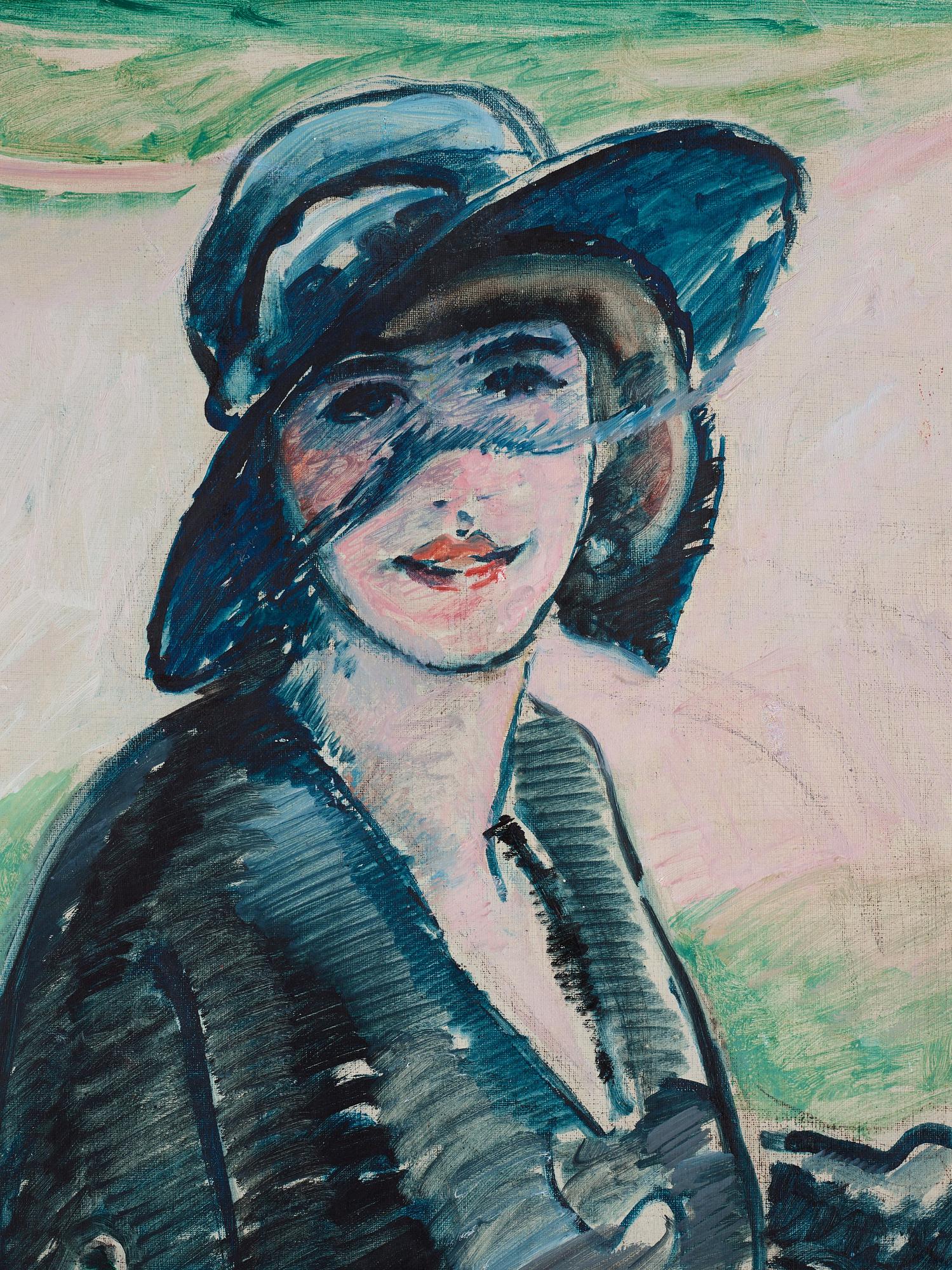 Arne Kavli, Elegant woman.