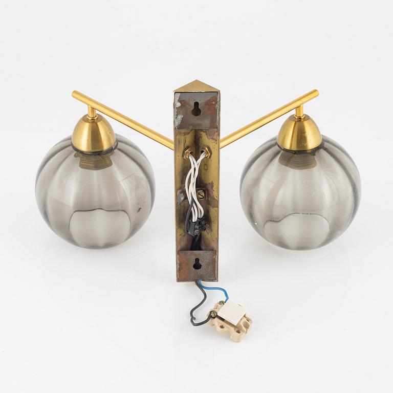 Holger Johansson, Westal, Bankeryd, probably. A wall light, second half of the 20th Century.