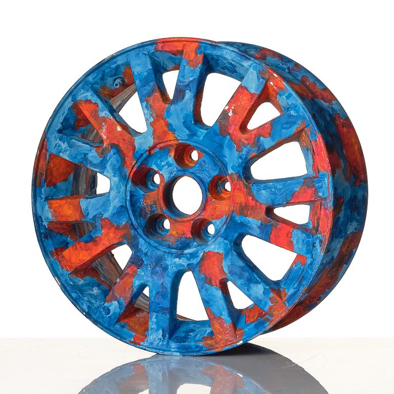 Thomas Sauter, painted felly. Executed in 2011.