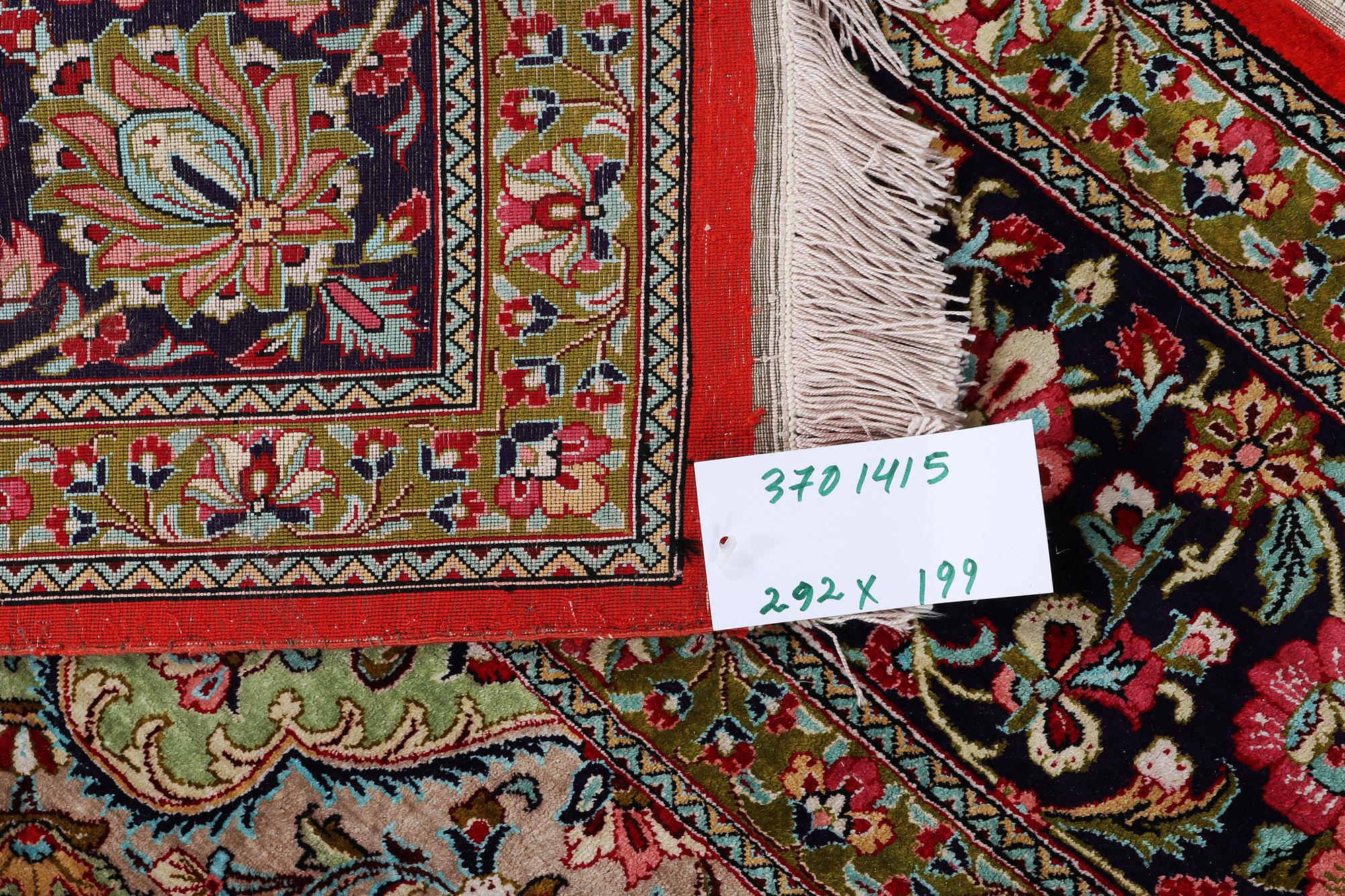 A Silk Quum, c. 292 x 199 cm.